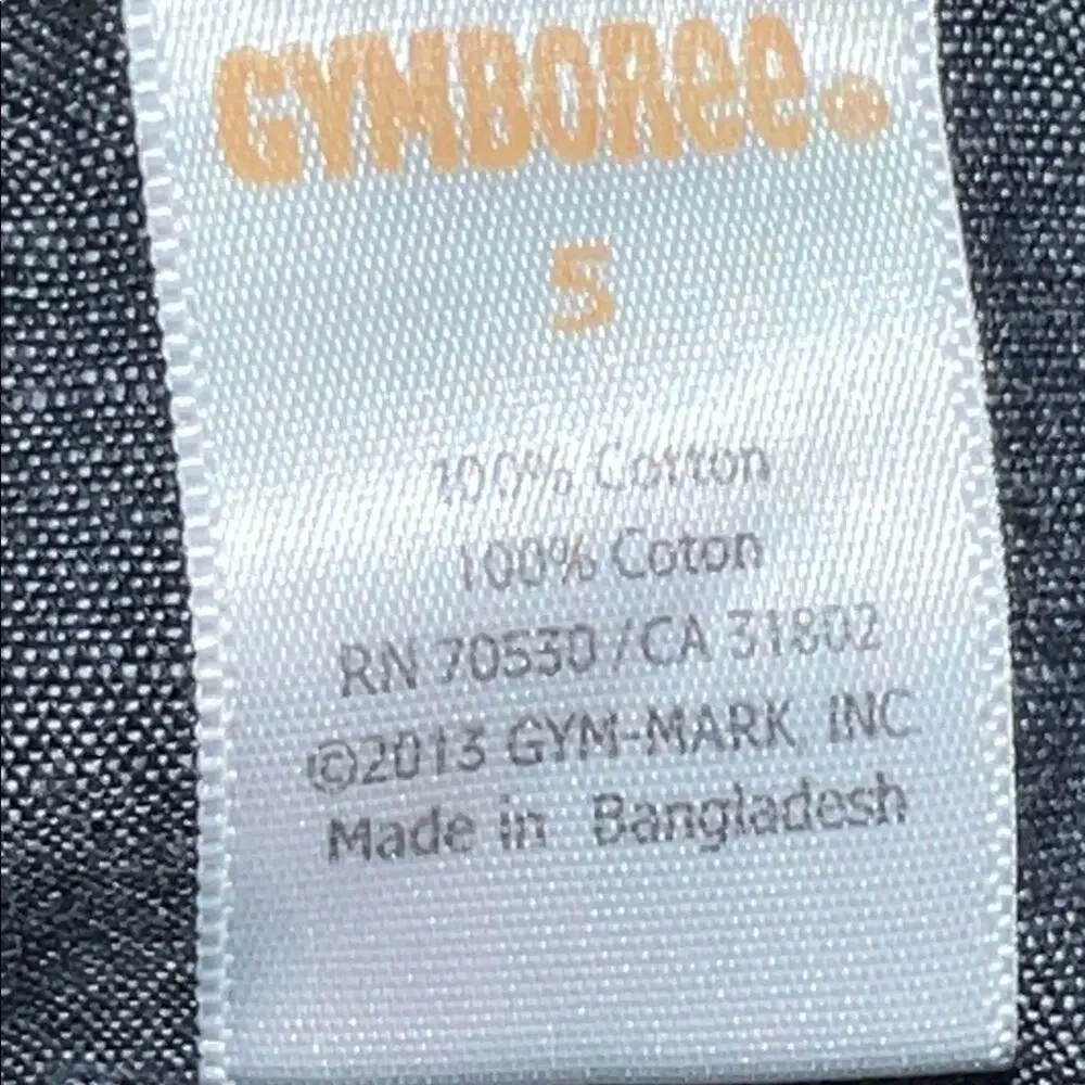 Gymboree Chambray Dress Size 5